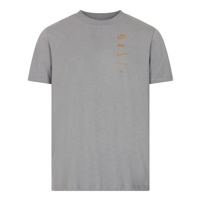Nike Standard Issue T-Shirt Cool Grey/Gold